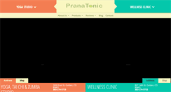 Desktop Screenshot of pranatonic.com